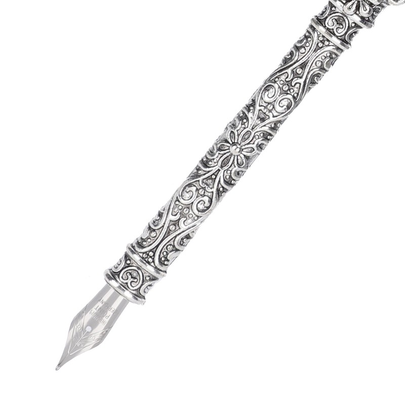 Quill Pen Set Feather Writing Dip Pen Stamp Students Teacher