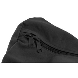 Deluxe Duffel Bag w/Zipper, Black - 50"X18"X18"