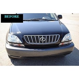 312 Motoring fits LEXUS RX300 1999-2003 CHROME GRILLE GRILL KIT 2000 2001 2002 99 00 01 02 03 RX 300