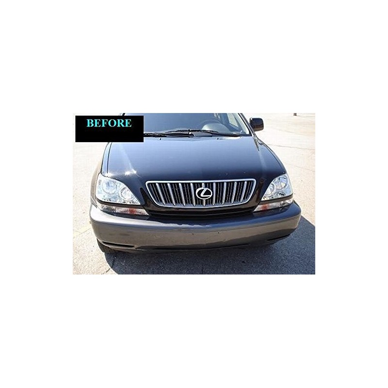 312 Motoring fits LEXUS RX300 1999-2003 CHROME GRILLE GRILL KIT