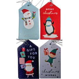 20 Luxury Kids Christmas Gift Tags - Eco Packaging