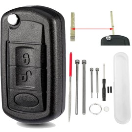 For Land Rover Discovery 3 Key For Range Rover Key Case For Range Rover L322 For Range Rover Sport Key Case For Land Rover Key For Range Rover Vogue Key with Car Key Pin Tool