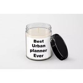 SpreadPassion Best Urban Planner Ever Candle - Soy Wax Candle - Hand Poured Candle