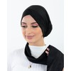 Lamis Hijab TU-5 Muslim Women Suede Turban Pull On Turban,