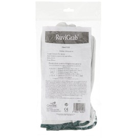 Ruvigrab - Natural Floral Leather Work Gloves | Leather Gardening Gloves | Leather Gloves for Construction | Size 9