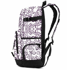 rickyh style School Backpack Travel Bag for Men & Women Lightweight College Back Pack with Laptop Compartmen