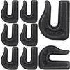 8Pcs Weld-On Chain Hook, 5/16 Inch Grade 70 Clevis Grab