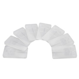 Plumb Pak PP836-49L Toilet Shims, Nylon, Soft White, 8 Sets