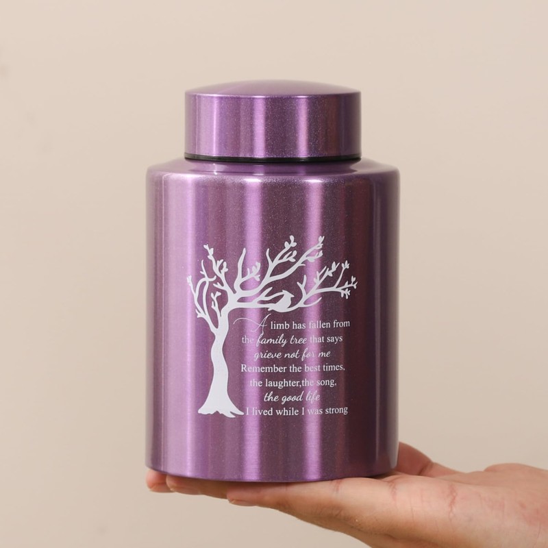 Tree of Life Medium Urns for Human Ashes, Angel Wings