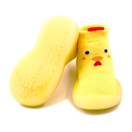Anti-Slip Baby Toddler First Walking Sock Shoes, [Cute Animal] Cotton Lightweight Slip-On Shoes with Soft Rubber Sole Unisex Non-Skid Indoor Outdoor Floor Slipper Breathable Kid Girls Boys Socks Boots
