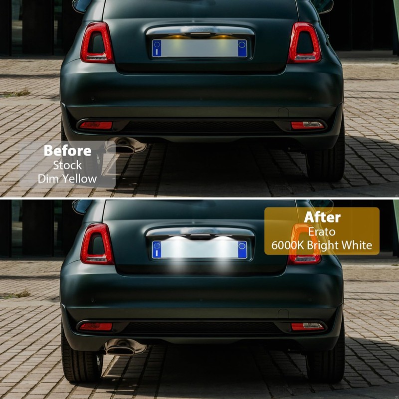 Erato LED License Plate Light CanBus Error Free 6000K White