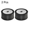 sourcing map M8 Rubber Mounts, 2pcs Female/Female Vibration Isolator Shock