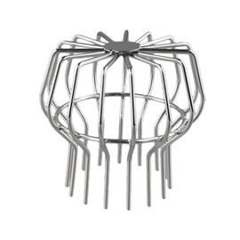 Metal Gutter Guard, Stainless Steel, Downpipe Protection, Gutter Protection, Downpipe Protector Leaf Strainer, Expandable Filter Screen, Leaf Screen to Stop Moss, Mud, Mud, Balls (110#)