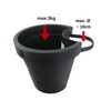 Drain Pipe Flower Pot Holder Sturdy Lightweight Garden Flower Pot,