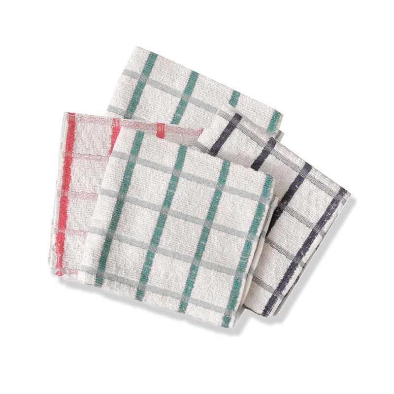 VEARZ® 100% Cotton Terry Tea Towels | 4-12 Packs Kitchen