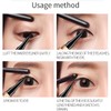Easilydays Liquid Eye Pencil Starry Eyeliner, 36H Waterproof Black Hyper