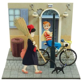 Sankei MP07-123 Studio Ghibli Mini Kiki's Delivery Service, Concerned Demons Girls, Papercraft