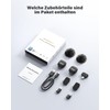 Newmight Wireless Lavalier Microphone, 2 Pack Mini Microphone with Noise