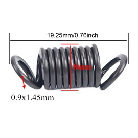 TorSor 4 Pack Self-Adjusting Wire Stripper Spring Replacement Automatic Wire Stripper Tension Springs Parts for Automatic Electrical Wire Strippers Wire Cutter Self-Adjusting Crimper Stripping Tool