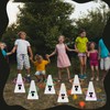 24 PcsHalloween Ring Toss Game Outdoor Carnival Party Games Include