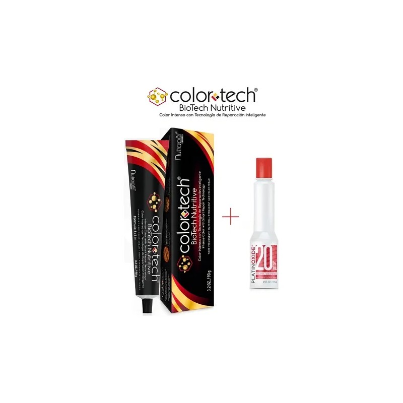 Tinte Nutrapel Colortech tono 7.46 para cabello