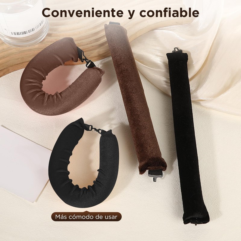 EAHSAP 6PCS Rizadores de Cabello Sin Calor, rulos para cabello