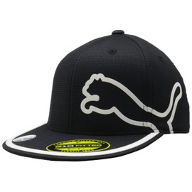 Puma プーマ Boy 's 子供用 キャップ 帽子 モノライン Monoline 210パフォーマンスキャップ ブラック