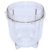 Blendin Replacement Short Cup with Stay Fresh Jar Lid, Compatible