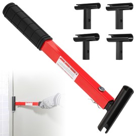 IRONWALLS Door Hinge Adjustment Tool, 14-25mm 4 in 1 Hinge Gap Adjusting Wrench Kit for Residential and Commercial Doors, Heavy Duty Steel Door Hinge Bender Wrench, Hinge Repair Tool