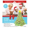 R&M International Star Tree Cookie Cutters to Make 3D Tree,