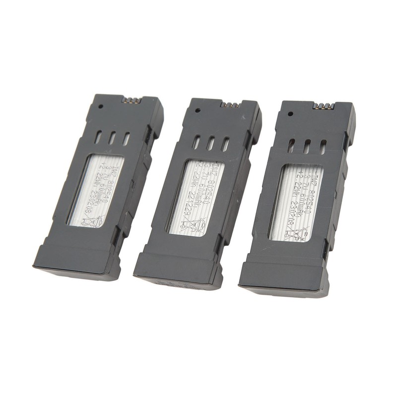 3pcs RC Plane Lithium Battery With 3 In 1 Charging
