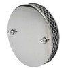 14x3cm High Flow Air Filter Chrome Metal Replacement for SU