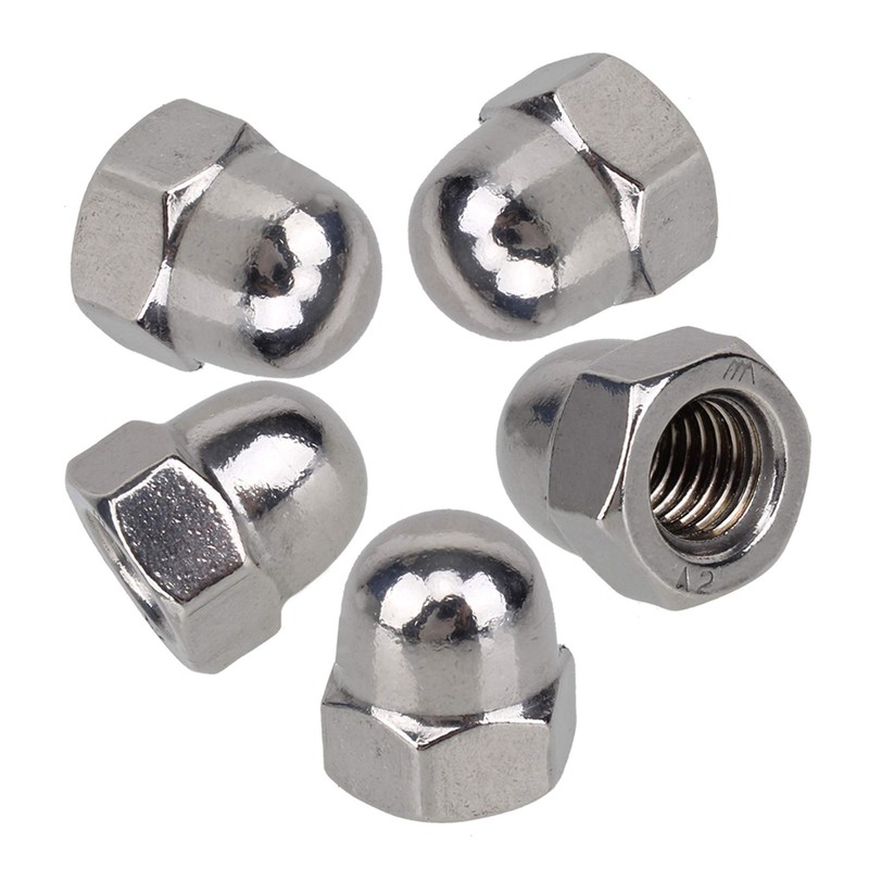Kaity office 10 Pack Cap Bag Nut Hex Dome Socket