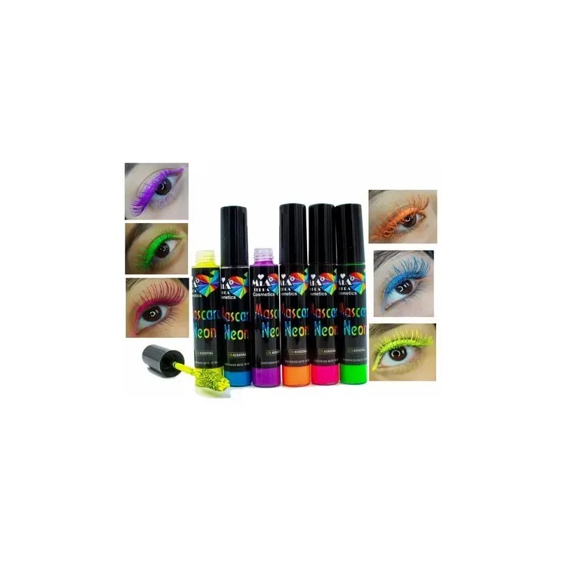 Máscara de pestañas Mia Terra Cosmetics Mascara de Pestañas Neón