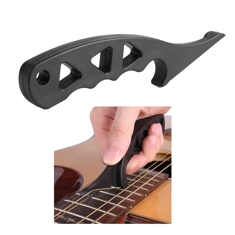 Guitar String Stretching Tool, Guitar String Stretcher Robust Black for
