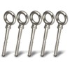 PROTECH Pack of 5 Eye Bolts with Wood Thread 6
