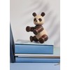 Spring Copenhagen Handmade Wooden Panda Figurine - Charming Decorative Artwork