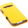 foto-kontor Case Compatible with Doro Primo 366 Book Style Yellow