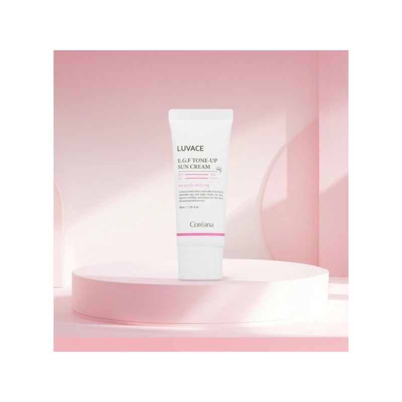 Koreana 코리아나 루바체 EGF 톤업 선크림 40ml 2개 _미백 주름개선