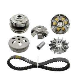 GYMMEDS GY6 150cc Performance Clutch Set, Fit for GY6 125cc And 150cc 4-Stroke Engine Scooter Motorcycle Moped ATV Taotao Roketa Sunl,include Clutch Assembly and Variator Assembly with 743 belt.