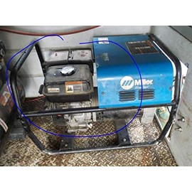 BMotorParts Recoil Starter Assembly Fits Miller Bluestar 3500 Welder Generator