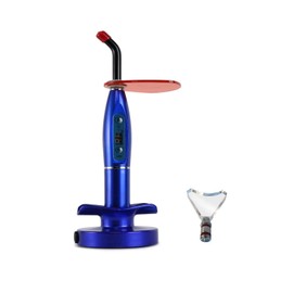 Global-Dental 5W Wireless Cordless LED Light Lamp 1500mw/cm with Tip Blue