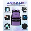 LOINTET Bowling Ball Bag, Single Bowlingball Backpack with Shoe Compartment