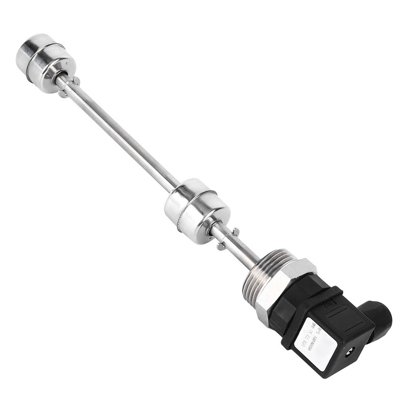 Water Level Float Switch 200mm Dual Ball Type Stainless Steel