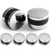 Unicook 6 Pack Gas Grill Burner Knobs Replacement, Chrome Plated