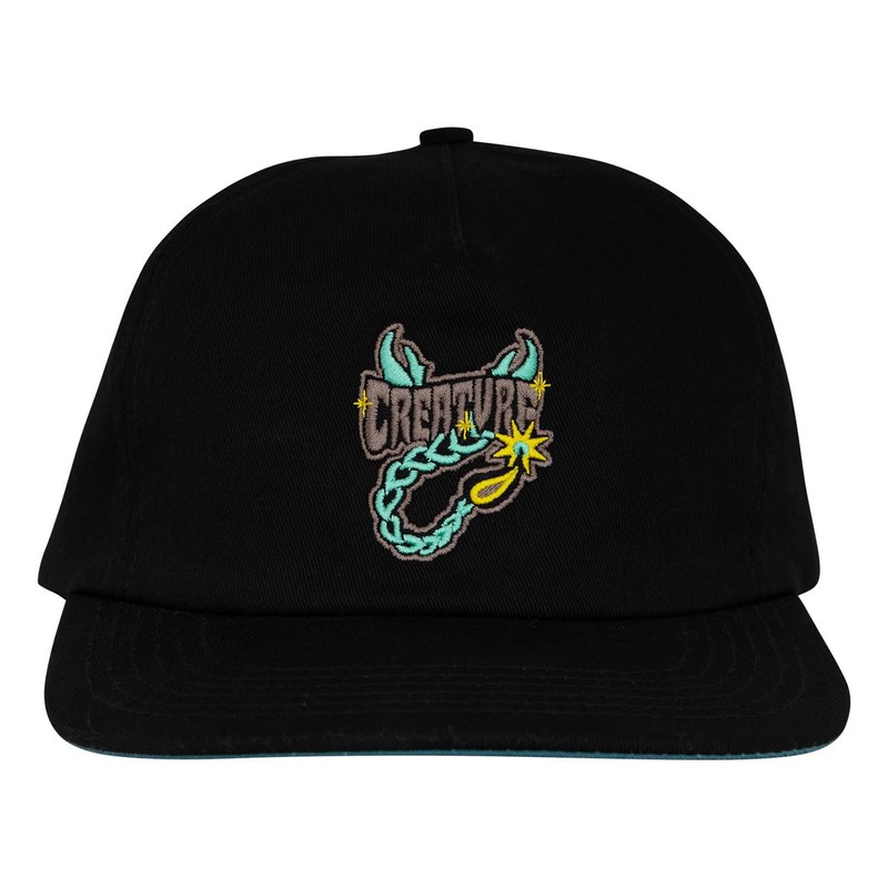 CREATURE Deadly Sands Strapback Unstructured Hat Black OS Unisex