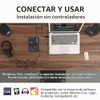 XTUGA Interfaz de audio USB para PC, interfaz para grabación