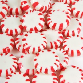 Sugar Free Peppermint Starlight Mints | 1 Pound Bag | Individually Wrapped Hard Candy | Old Fashioned Christmas Candy | Approx. 90 Count