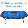 Poker Chip Tray Dealer Holder - Blackjack Casino Poker Table