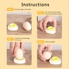 Egg Opener Tool Egg Hole Puncher, Semi-Automatic Egg Shells Pinhole